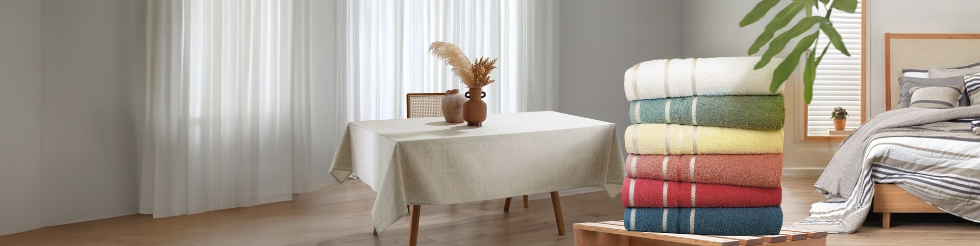 Cama, Mesa e Banho